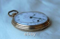 Lovely Art Deco Antique T. Russell 15J. Pocket Watch. 1920's Fully working