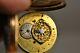 Montre De Gousset Ancien Or 18k Antique Enameled Solid Gold Pocket Watch Digeon