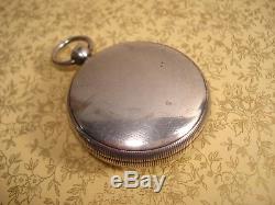 Montre Gousset à Coq Ancienne Berthoud En Argent Antique Pocket Watch