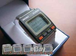 NIB Vintage 1983 NOS SEIKO UC2000 complette LCD wrist computer system pocket set