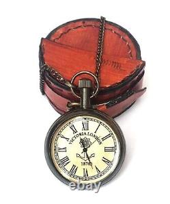 Nautical Vintage Antique Victoria London Pocket WatchesWedding & Valentine Gift