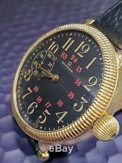 OMEGA Early 1900's Pocket Watch Converted to Luxury Marriage Wristwatch