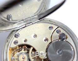Omega Antique Pocket Watch Vintage Rare Analog Handwinding