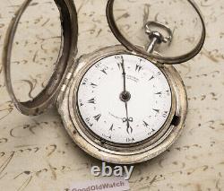 PAIR CASED OTTOMAN TURKISH Market Verge Fusee Antique Pocket Watch