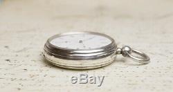 PIVOTED DETENT CHRONOMETER Antique Pocket Watch by ULYSSE BRETING LOCLE