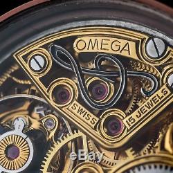 PRE-ORDER watch Omega antiques pocket mechanism