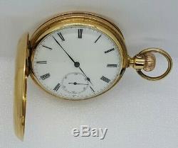 Patek Philippe 18kt Gold Antique, 125g heavy Full Hunter cased pocket watch