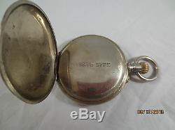 Pavel Bure Russian Military 24 Hours Dial Vintage Antique Pocket Watch WW1 Time