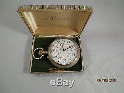 Pavel Bure Russian Military 24 Hours Dial Vintage Antique Pocket Watch WW1 Time