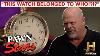 Pawn Stars Top 7 Most Expensive Watches Of All Time