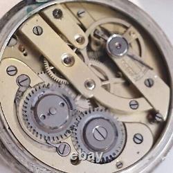 Pocket Watch Man Woman Remontoir 10R Old Massif Argent 800 Vintage Men