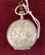 Pocket Watch Silver Del 1800 Chiselled Manual Winding Antique Women's Lever-back