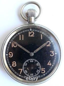 Pocket Watch WW2 G. S. T. P. Antique Vintage SWISS MADE World War 2