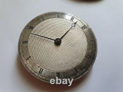 Pocket watch movements antique silver dial