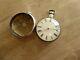 Quality Antique Gents Pair Cased Silver Fusee Pocket Watch Dates C1817
