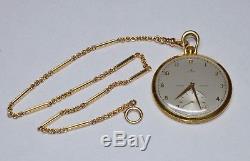 RARE! Rolex OEM Solid 14K Gold Antique Pocket Watch Chain Fob 16.6g Vintage 14