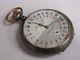 Rare Montre Boussole Solaire Emile Lainé Antique Compass Pocket Watch 24h Uhr