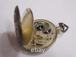 RARE montre de poche Franc-Maçonnique Antique freemason pocket watch ORIGINAL