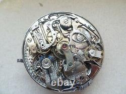 Rare 43mm Repeater antique pocket watch movement not work Repeater (Z38)