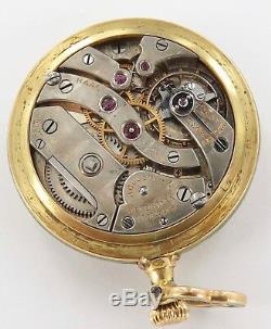 Rare Antique 18k Gold & 5 Diamond Tiffany & Co 17j Ladies Pocket Watch By Haas