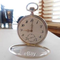 Rare Antique Bienne Geneve Omega Pocket Watch