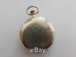Rare Antique Bienne Geneve Omega Pocket Watch