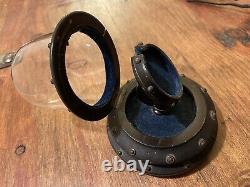 Rare Antique C1880 Hinged Glass Dome Cover Pocket Watch Case Dispaly Stand