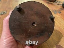 Rare Antique C1880 Hinged Glass Dome Cover Pocket Watch Case Dispaly Stand