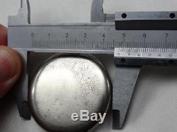 Rare Antique military Regulator black dial Omega pocket watch