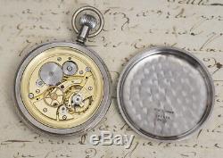 Rare EM TISSOT DECK CHRONOMETER Antique Vintage Pocket Watch