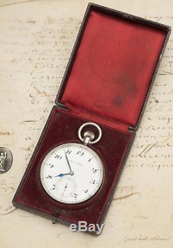 Rare PAUL BUHRE DECK CHRONOMETER Antique Vintage Pocket Watch