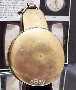 Rare Ww2 Rolex Antique Vintage Military Chronometer Back Up Pocket Watch + Case