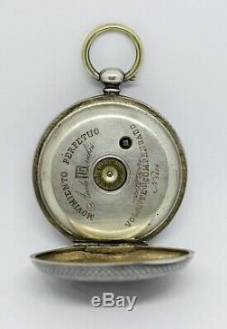 Rare montre gousset automatique / antique automatic pocket watch / taschenuhr
