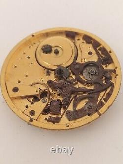 Repeater pocket watch movement