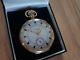 Rolex 1919 Solid Gold Pocket Watch, Fully Hallmarked, Antique Collector's Dream
