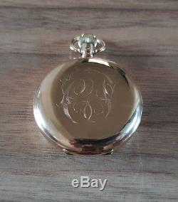 Rolex 1919 solid gold pocket watch, fully hallmarked, antique collector's dream