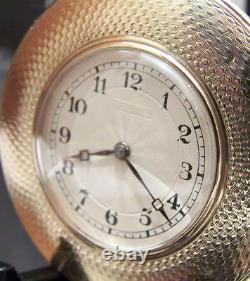 Rolex Antique Vintage Solid Gold 1924 Art Deco Mans Pocket Watch Prima Movement