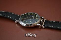 Rolex WW2 vintage military mens trench watch rare screwed bubbleback