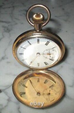 Rolled Gold Gents Pocket Watch. Antique