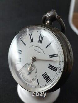 Russell And Sons Pocket Watch Solid Silver