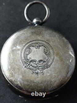 Russell And Sons Pocket Watch Solid Silver