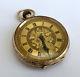 -superb- Hallmarked 9ct Gold Antique Open Faced Pocket Watch -men/lady Jewellery