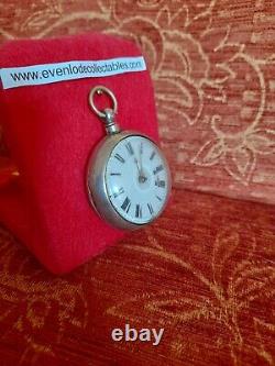 Silver Verge Pocket Watch Dan Smith 1874