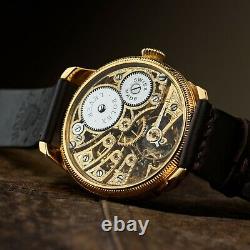 Skeleton men watches, antique pocket watch, handcrafted watch, vintage Rolex watch