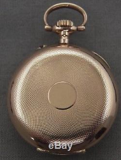 Small Swiss Pocket Watch, 14k Solid Gold, Antique