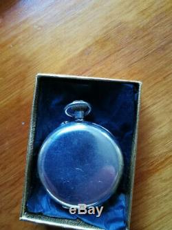 Solid Silver 1910 Half Hunter Pocket Watch