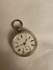 Solid Silver Antique Fusee Pocket Watch Working