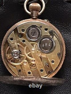Solid gold pocket watch