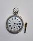 Stunning Antique Swiss 935 Silver Pocket Watch. Keeping Time Beautifully