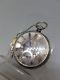 Stunning Antique Silver Gents Fusee London Pocket Watch 1868 Working Ref131